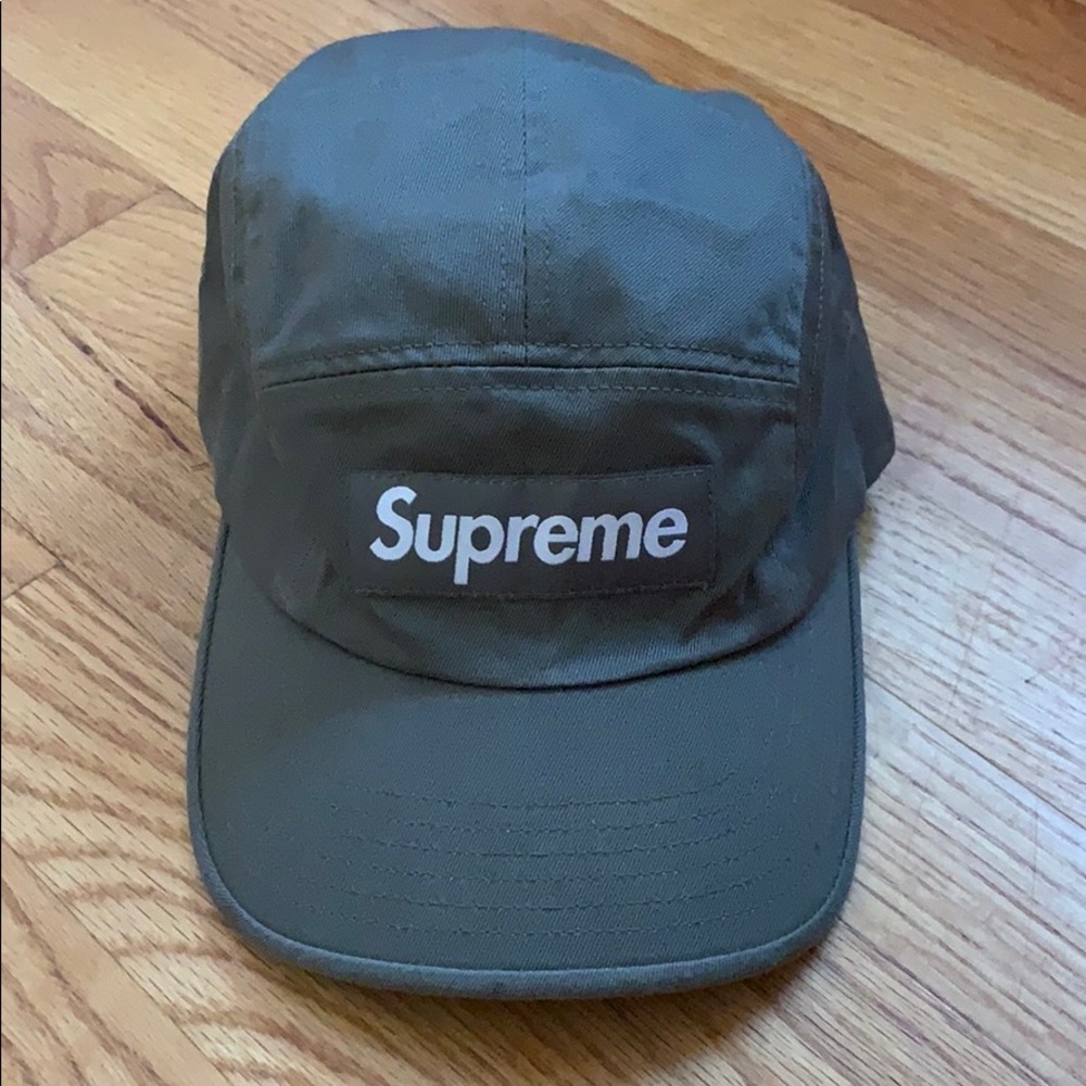 Supreme Washed Chino Twill Camp Cap